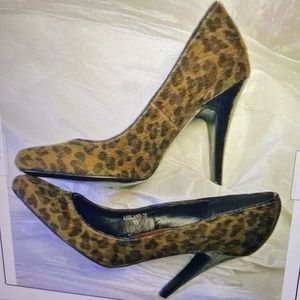 Women’s Gomax Ashland-20 (7-1/2) Animal Print 3-1/2” Heels